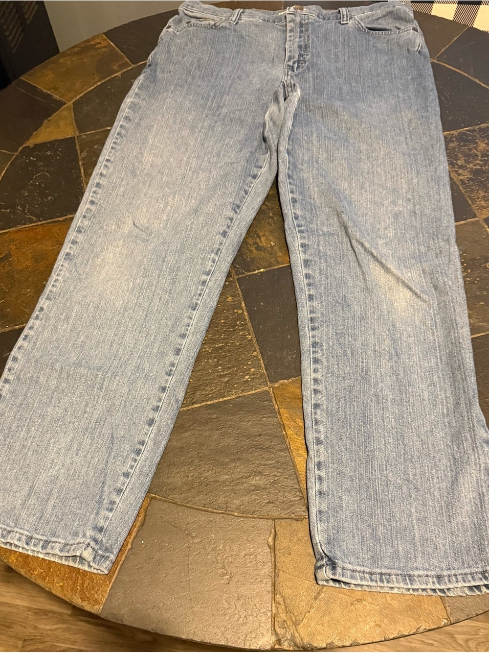 Lee Women's Light Blue Straight Leg Jeans